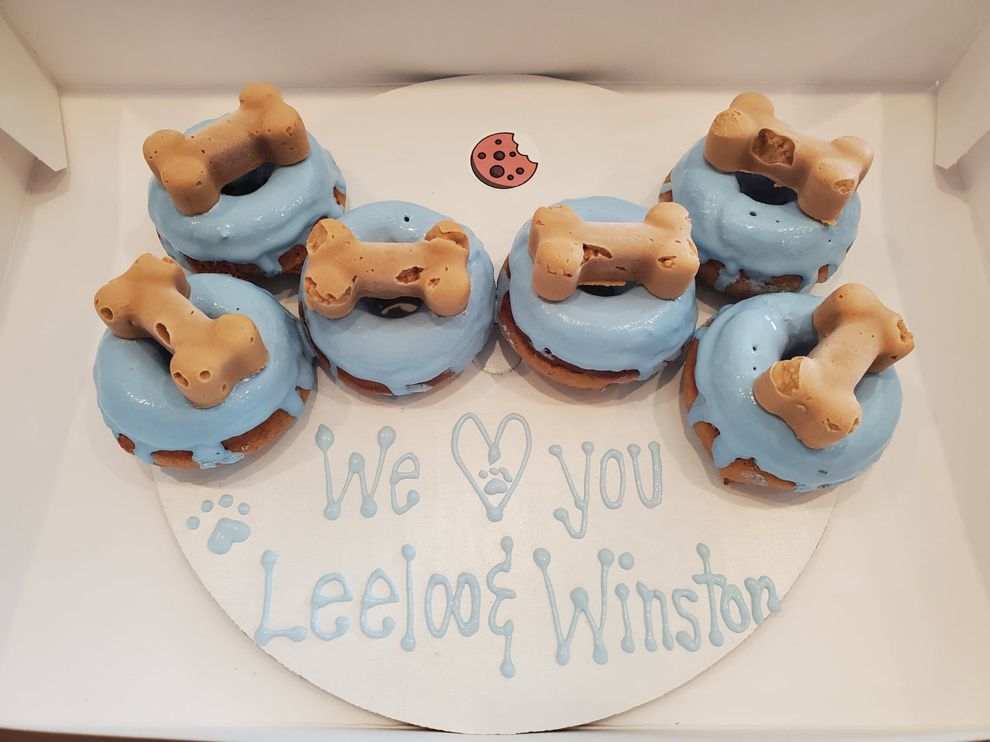 Donut Bone Shape Cake